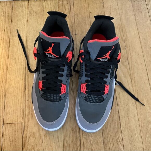 Air Jordan 4 Retro 'Infrared' Size 12 for Men - Picture 3 of 10